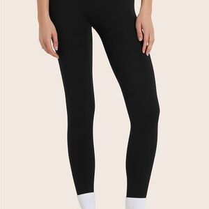 SET Active Black Leggings Sleek Ankle-Length